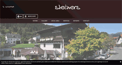 Desktop Screenshot of hotel-steiners.at